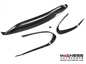 Mercedes-Benz CLA-Class Sport Front Lip Splitters - Carbon Fiber Mercedes-Benz CLA-Class Sport Front Lip Splitters - Carbon Fiber